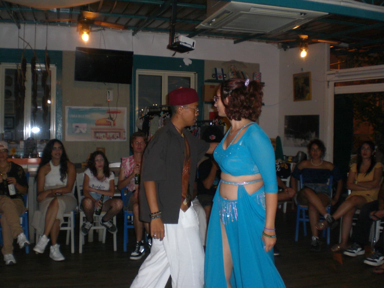 Momento di condivisione interculturale durante il progetto Messina Express